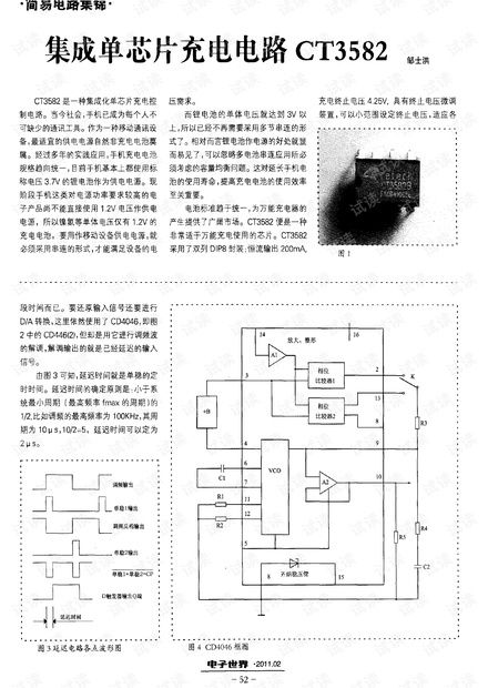 單芯片充電管理集成電路CT3582的設(shè)計與應(yīng)用解析